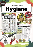 Vorschau - Stationenlernen - Hygiene - Kombi-Paket - Deckblatt