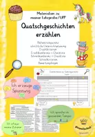 Vorschau - Stundenentwürfe - (Materialpaket) - Quatschgeschichten UPP (Kl. 3/4) - Deckblatt