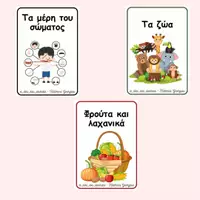 Προεπισκόπηση - Flashcards - Πακέτο υλικού με κάρτες ανάπτυξης λεξιλογίου - Εξώφυλλο