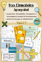 Vorschau - Arbeitsblätter - Das Einmaleins - Sparpaket (Klasse 2-3) #schulstartbyextraklasse - Deckblatt