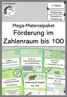 Vorschau - Arbeitsblätter - Mega-Materialpaket zur Förderung im Zahlenraum bis 100 - Deckblatt