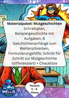Vorschau - Arbeitsblätter - Mutgeschichten Klasse 5/6: Wachsendes Materialpaket - Deckblatt