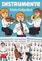 Aperçu - Présentation / Support pour le tableau - Musik / Musikinstrumente Deutsch / Allemand Bildkarten (Bild- und Wortkarten) - Instrumente bundle / kit pédagogique - Page de couverture