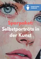 Vorschau - Unterrichtsreihen - Sparpaket: Selbstbildnis & Selbstporträts in der Kunst - Deckblatt