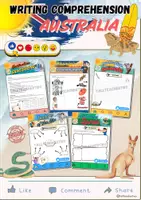 Vorschau - Arbeitsblätter - Materialpaket Writing - Australia - Grade 9 - Deckblatt