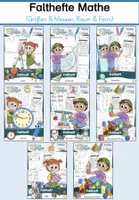 Vorschau - Arbeitsblätter - Mathe Klasse 1-4 | Raum & Form | Größen & Messen | Sachrechnen - Deckblatt