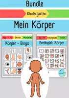 Vorschau - Arbeitsblätter - Materialpaket "Mein Körper" für den Kindergarten - Deckblatt