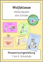 Vorschau - Anderer Materialtyp - Materialpaket Wolfsklasse - Deckblatt
