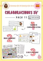 Vista previa - Hojas de trabajo - PACK 11. Colaboraciones 24’ - Portada