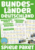 Aperçu - Apprentissages en autonomie - Les Länder allemands Bundesländer Deutschland 16 Spiele Allemand - Page de couverture
