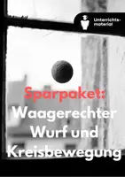 Vorschau - Unterrichtsreihen - Sparpaket: Parabelbahn des waagerechten Wurfs & Zentripetalkraft - Deckblatt