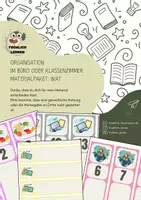 Vorschau - Anderer Materialtyp - Materialpaket: Büroorganisation Wirtschaft-Arbeit-Technik - Deckblatt