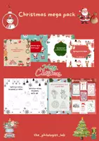 Προεπισκόπηση - Φύλλα εργασίας - Christmas mega pack - Εξώφυλλο