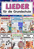 Vorschau - Arbeitsblätter - Lieder für die Grundschule - Deckblatt