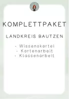 Vorschau - Arbeitsblätter - Komplettpaket Landkreis Bautzen - Deckblatt