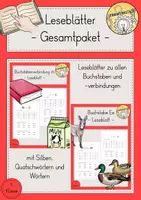 Vorschau - Stundenentwürfe - Leseblätter - Deckblatt