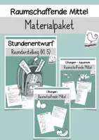 Vorschau - Stundenentwürfe - Materialpaket Raumdarstellung / raumschaffende Mittel - Kunst - Deckblatt