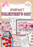 Vorschau - Arbeitsblätter - XL Sparpaket: Valentine´s Day | Valentinstag - Deckblatt