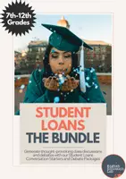 Vorschau - Anderer Materialtyp - Student Loans: Class Discussions and Debates - Deckblatt