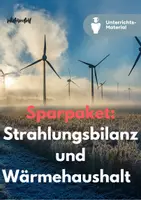 Vorschau - Unterrichtsreihen - Strahlungsbilanz und Wärmehaushalt als Grundlage des Lebens regionale Differenzierung von Einstrahlung und Temperaturen, Luftdruck und Wind - Deckblatt
