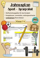 Vorschau - Stundenentwürfe - Jahresplan Stoffverteilungsplan - Sport (Klasse 1-4) - Sparpaket - Deckblatt