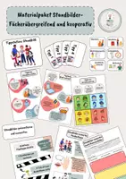Vorschau - Fördermaterial/Inklusion - Materialpaket Standbilder - Fächerübergreifend und kooperativ - Deckblatt