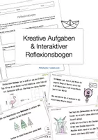 Vorschau - Arbeitsblätter - Materialpaket: Kreativaufgaben und Reflexionsbogen - Deckblatt