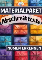 Vorschau - Arbeitsblätter - Materialpaket - Abschreibtexte - Nomen erkennen - Deckblatt