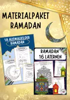 Vorschau - Mal- und Bastelvorlagen - Ramadan Materialpaket - Deckblatt