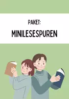 Vorschau - Arbeitsblätter - Materialpaket: Minilesespuren (4 Themen) - Deckblatt