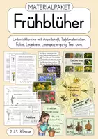 Vorschau - Unterrichtsreihen - Frühblüher - Deckblatt
