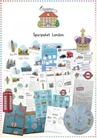 Vorschau - Arbeitsblätter - London: XXL Sparpaket - Englisch - Kl. 3-5 (Landeskunde & Spiele) - Deckblatt