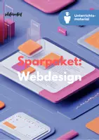 Vorschau - Unterrichtsreihen - Sparpaket: Webdesign - Programmierung & Webseiten - Deckblatt