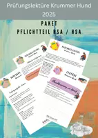 Vorschau - Arbeitsblätter - Materialpaket Krummer Hund Prüfungsvorbereitung RSA 2025 - Deckblatt