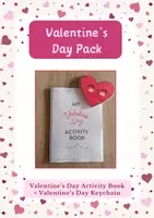 Vista previa - Hojas de trabajo - Valentine's Day Pack - Portada