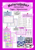 Vorschau - Arbeitsblätter - Materialpaket Jahreszinsen, Tages-/Monatszinsen - Deckblatt