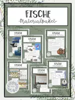 Vorschau - Arbeitsblätter - Materialpaket - Fische - Deckblatt