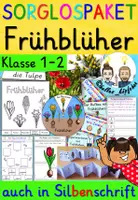 Vorschau - Stundenentwürfe - Frühblüher Klasse 1-2 MATERIALPAKET Grundschule - Deckblatt