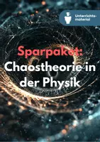 Vorschau - Unterrichtsreihen - Sparpaket: Deterministisches Chaos & Lyapunov-Exponenten - Deckblatt