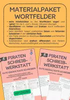 Vorschau - Arbeitsblätter - Materialpaket Wortfeld "gehen" und "sagen" - Deckblatt