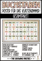 Vorschau - Mal- und Bastelvorlagen - DAS PAKET - Buchstabenposter mit Tier-Anlautbildern - Deckblatt