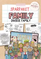 Vorschau - Arbeitsblätter - Sparpaket | diverse family | komplexe Familie - Deckblatt