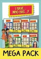 Vista previa - Juegos / Gamificación - I have... Who has...? vocabulary games - Mega paquete de materiales (inglés) - Portada