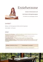 Vorschau - Stundenentwürfe - Materialpaket 120 UE Lernfeld 7: Bildungs- und Erziehungspartnerschaften professionell gestalten, Erzieher, Erzieherausbildung, Sozialpädagogik, Sozialwesen - Deckblatt