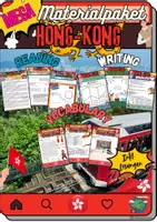 Vorschau - Arbeitsblätter - MEGA Materialpaket - Hong Kong - Deckblatt