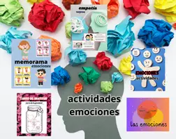 Vista previa - Hojas de trabajo - Paquete de materiales ( emociones ) - Portada