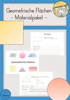 Vorschau - Stundenentwürfe - Geometrische Flächen - Deckblatt