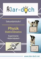 Vorschau - Arbeitsblätter - Physik - Elektrizitätslehre: Materialpaket Experimente - Deckblatt
