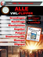 Vorschau - Unterrichtsreihen - Flipper-Materialpaket: ALLE Flipper zu VWL (Mikroökonomie) - Deckblatt