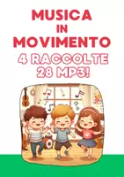 anteprima - Esercizi - Raccolta MUSICA IN MOVIMENTO 1 - 28 - MUSIC IN MOTION 1 -28 - Pagina di copertina